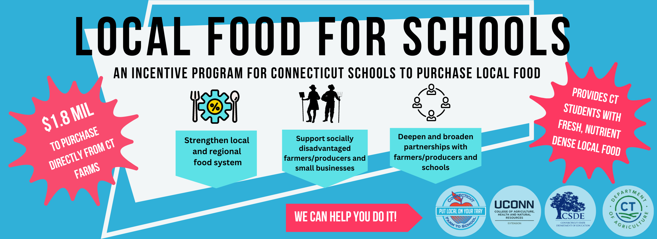 Local Food For Schools Banner